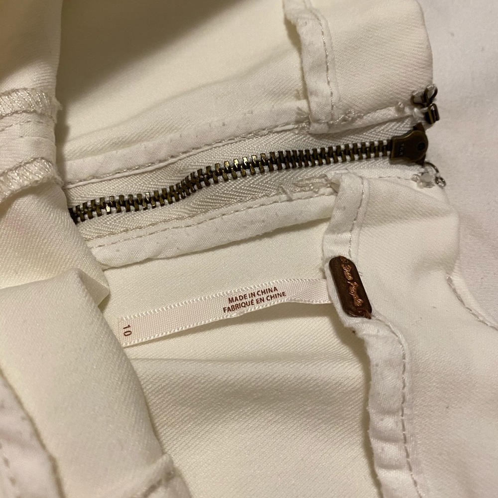 NWT Free People White Mini skirt - Picture 3 of 4